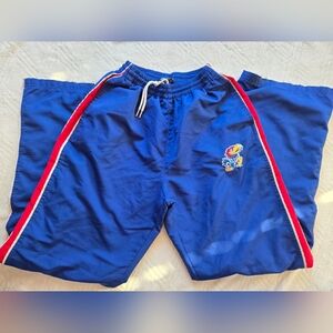 Kansas Jayhawks Y2K Gear For Sports Swishy Sweatpants Womens XS